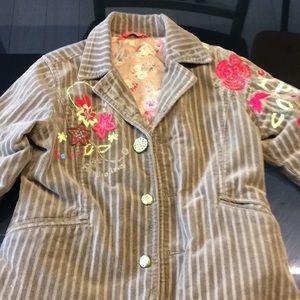 Pampolina lined fall blazer jacket